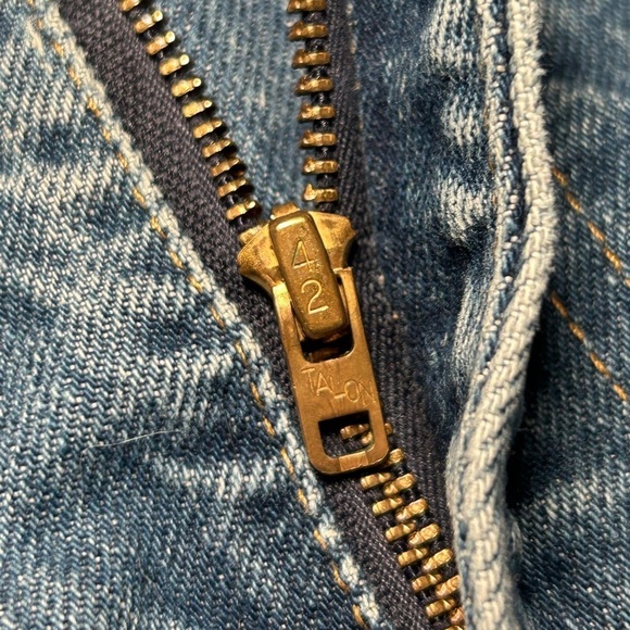 Vintage 70s Levi’s Orange Tab 505 Jeans 34x32 - Picture 5 of 9